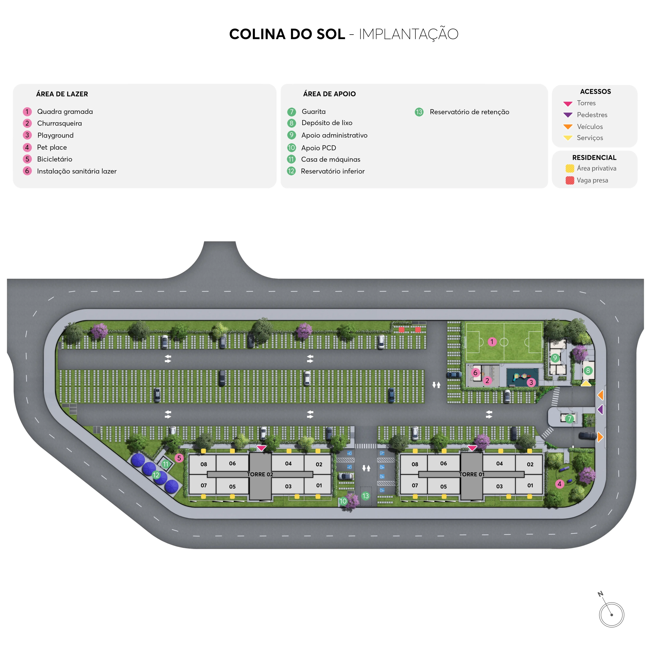 Colina do Sol – Smart Urba Dunlop | 2 Dormitórios | Skatepark | Pista de Caminhada | Pomar | Campo Grande foto 7